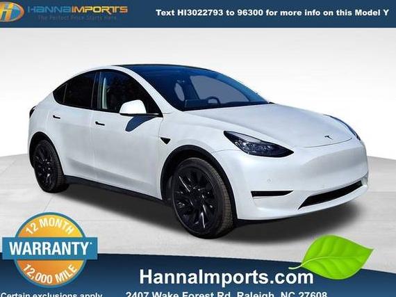 TESLA MODEL Y 2020 5YJYGDEE0LF029661 image